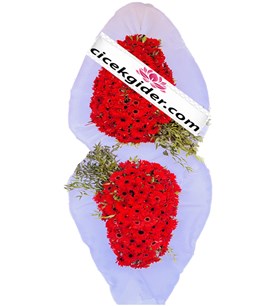Çiftli Lüks Kırmızı Gelin Duvağı